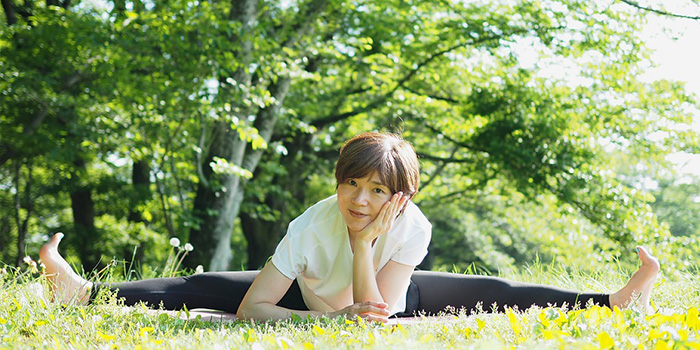 しなやかな体作りを「簡単ストレッチ」月曜日クラス